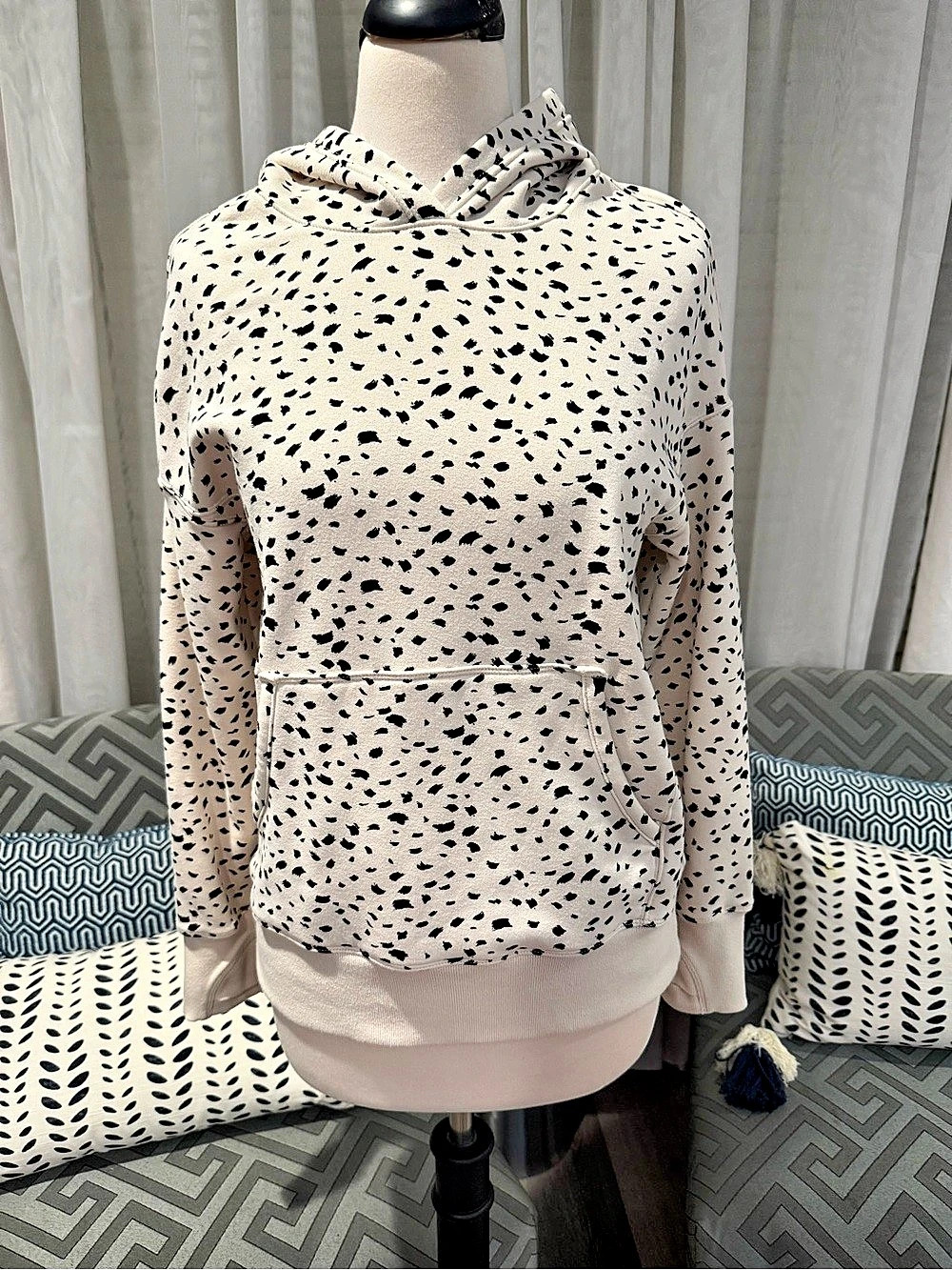 Athleta Girl Retroactive Oversized Hoodie Girls Large (12) Like New